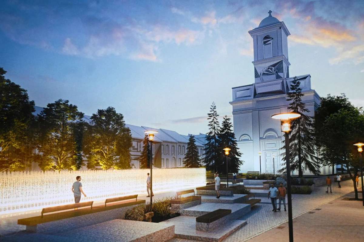 Revitalizované námestie v Poprade